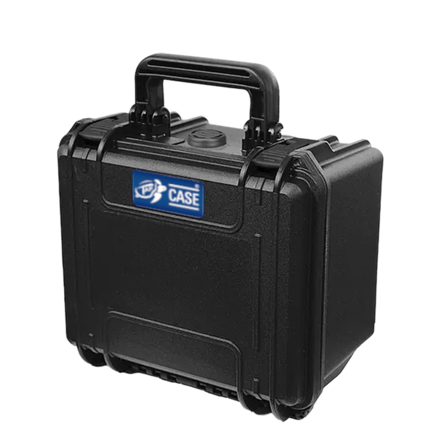 TAF CASE 201 Wasserdichter bruchsicherer Transportkoffer in der Farbe schwarz in Tragegriff