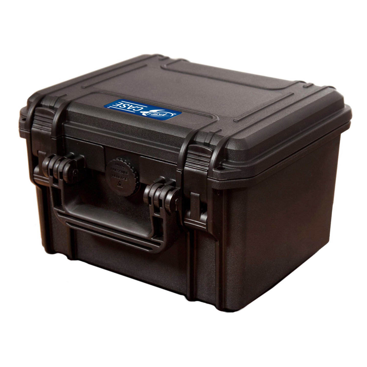 TAF CASE 201 schwarz Geschlossener wasserbeständiger Outdoor Koffer in der Farbe schwarz