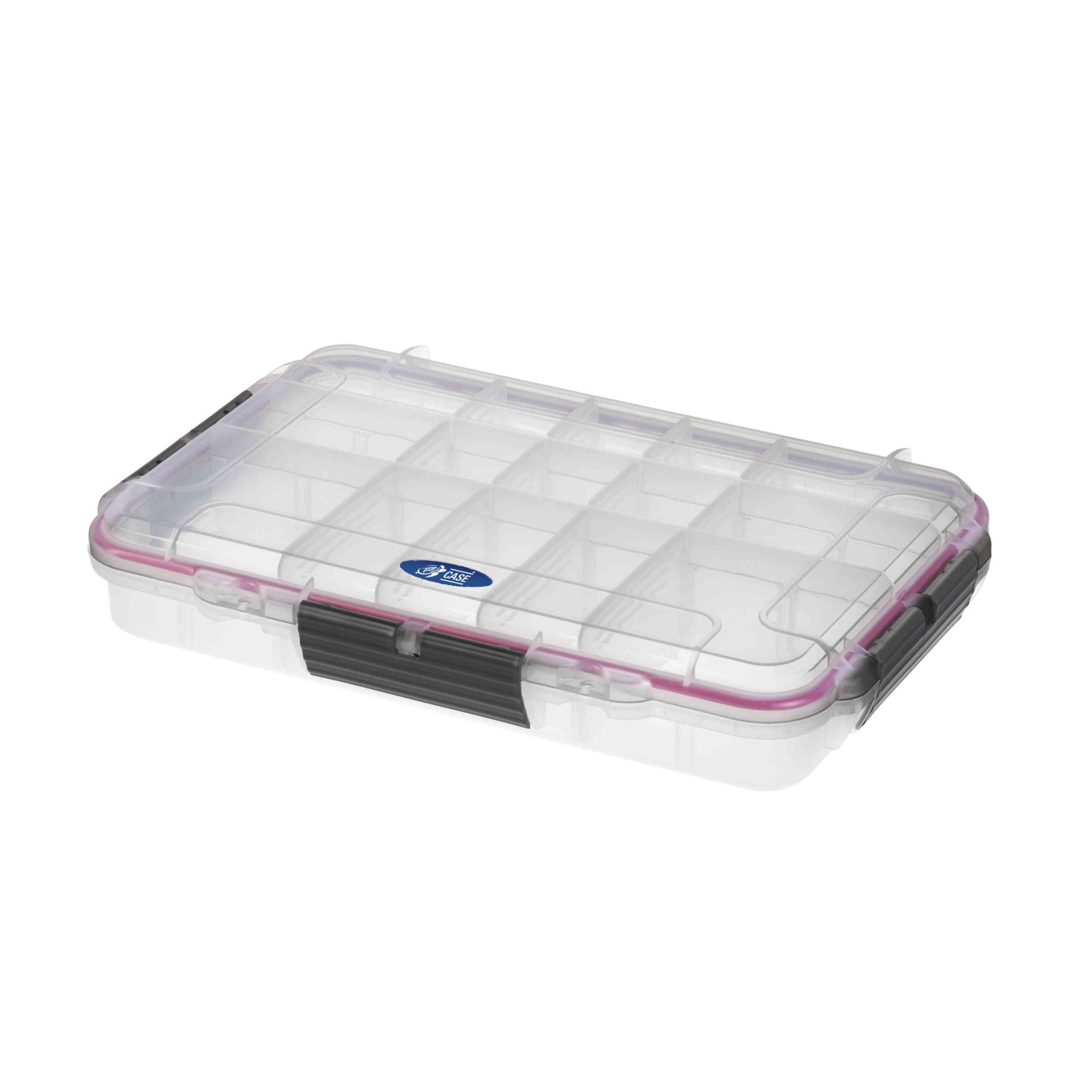 Staubdichtes transparentes Outdoor Case mit individueller Fachgestaltung