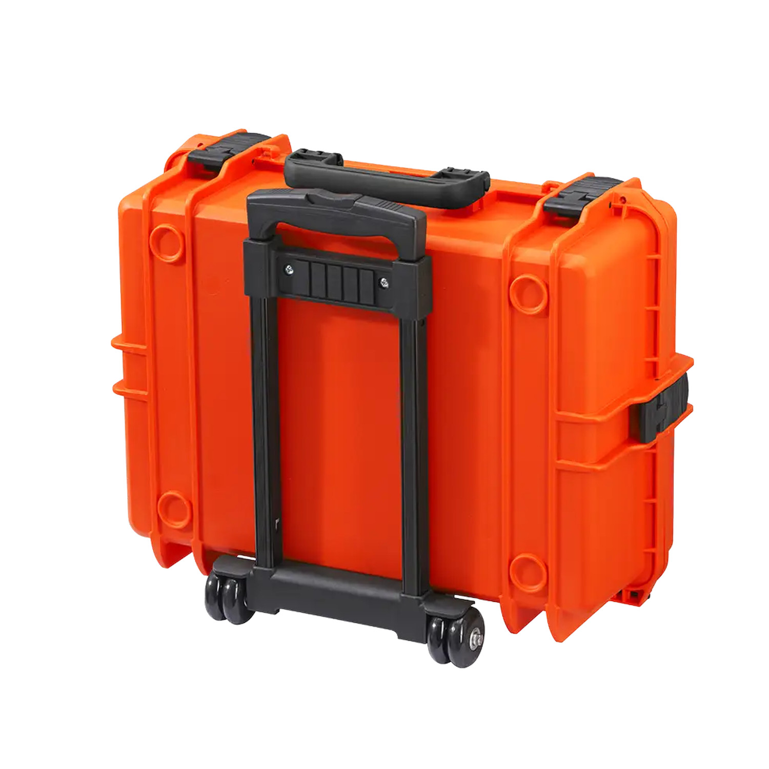Wasserdichter Transportkoffer in der Farbe orange