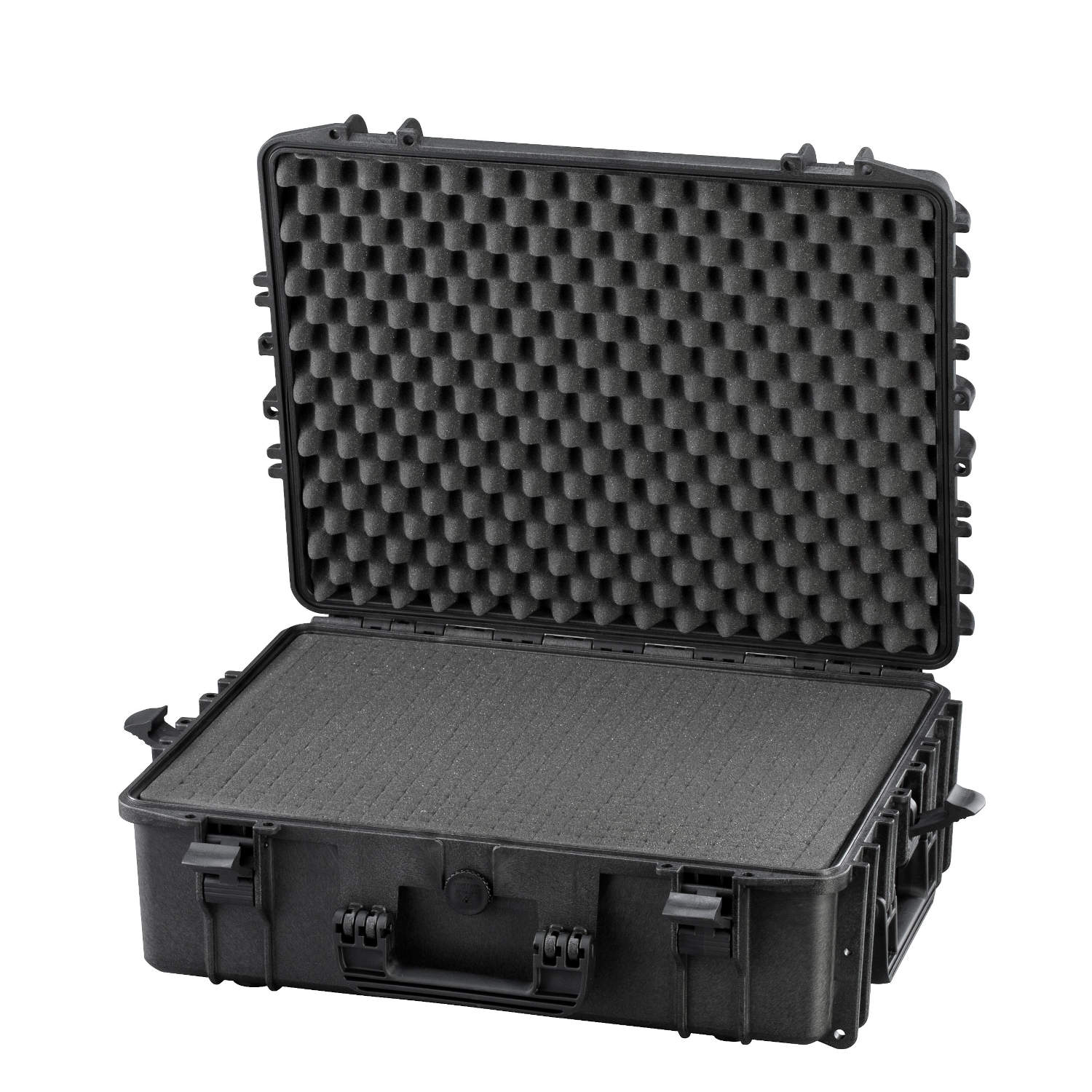 TAF CASE 502 M Kratzresistenter Transportkoffer mit Rasterschaumeinlage