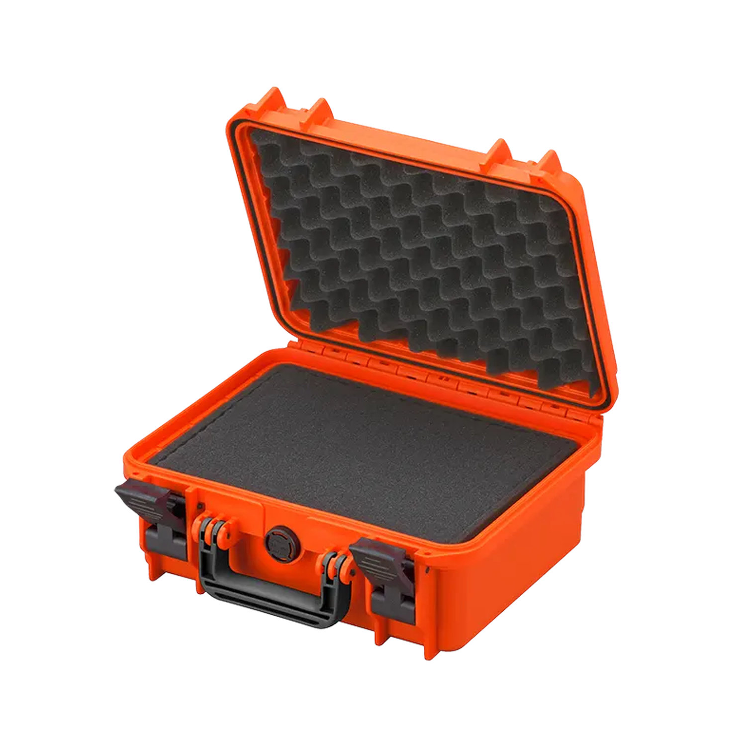TAF CASE 300 orange Staubundurchlässiger kompakter Survivalkoffer mit selbst konfigurierbarer Schaumstoffeinlage