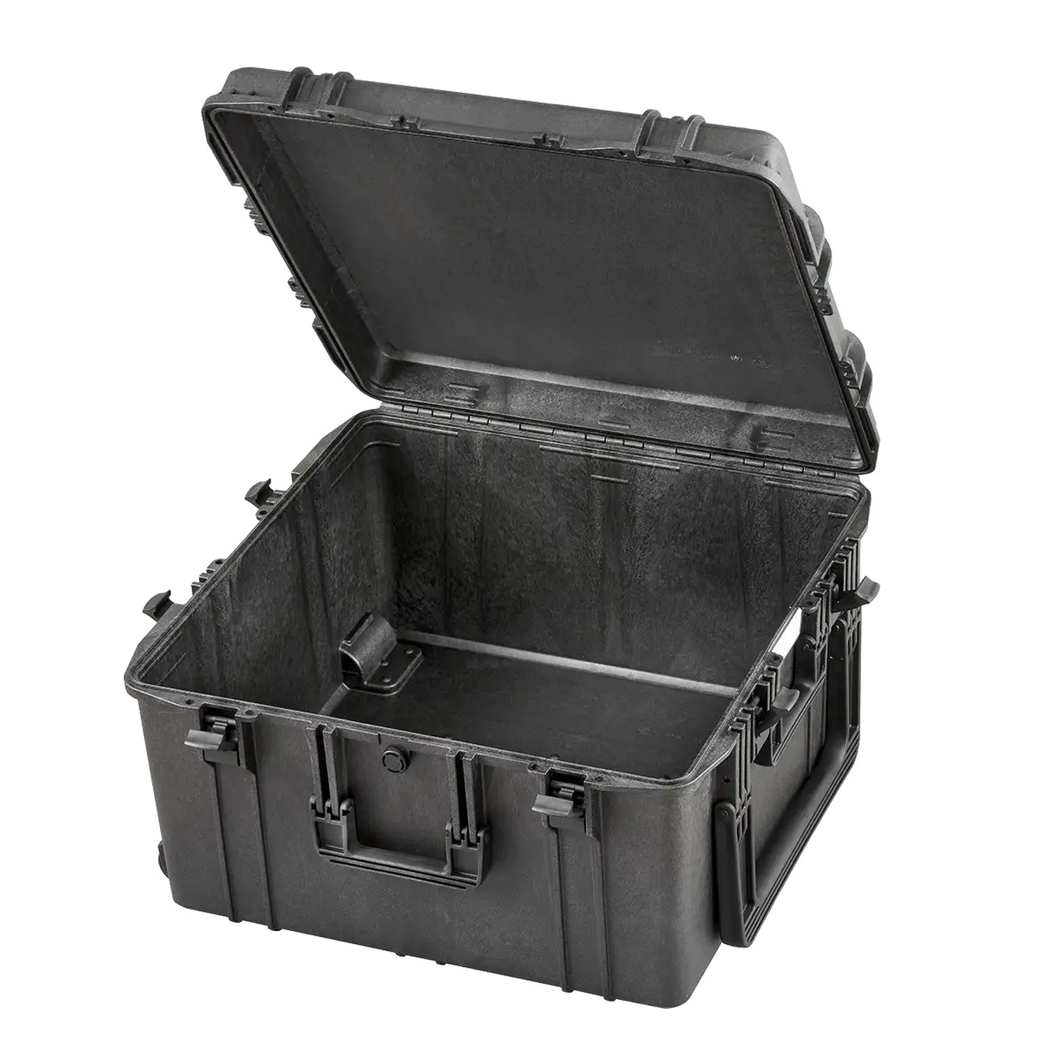 Stoßresistenter Outdoorkoffer mit leerem Inhalt