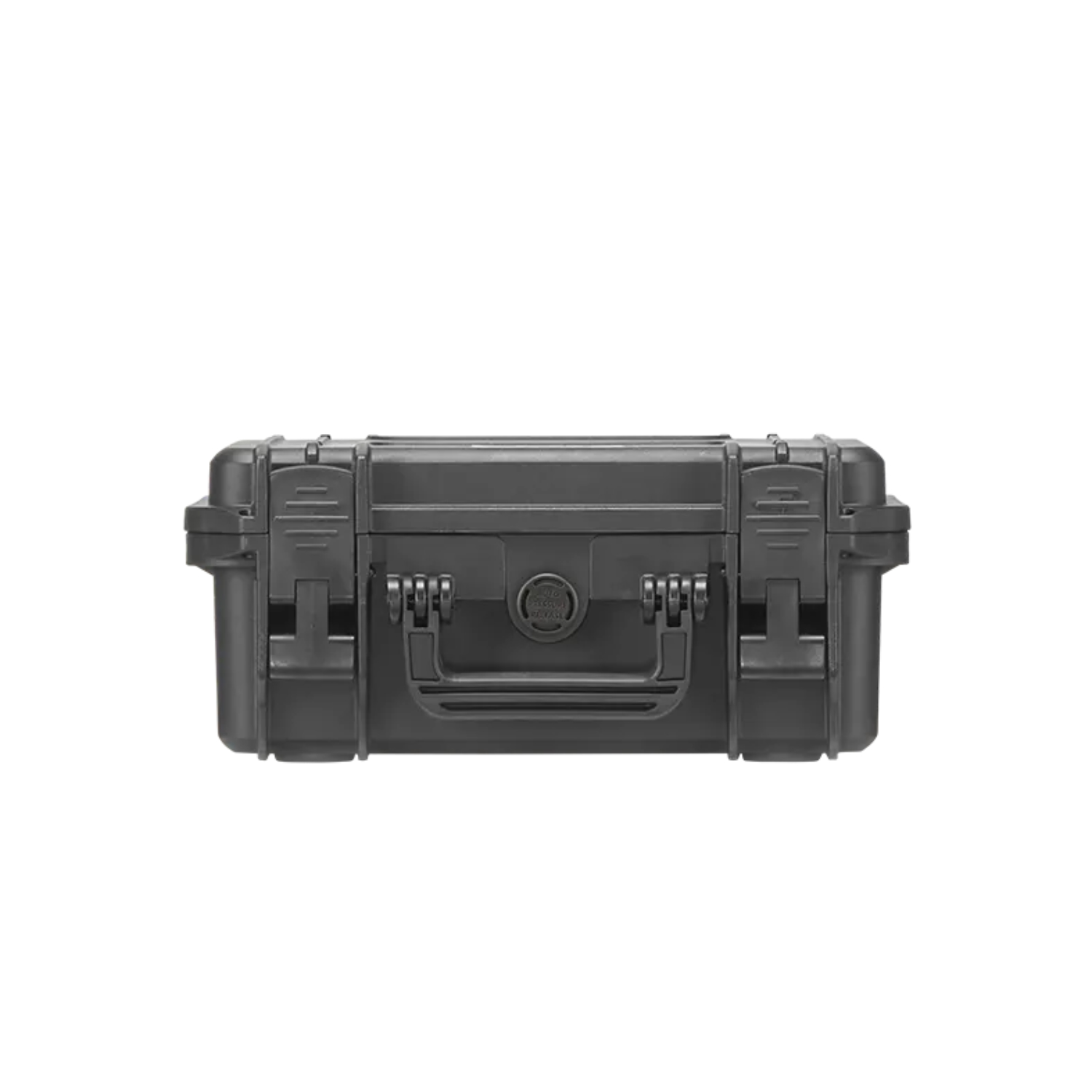 TAF CASE 300 Wasserdichter Hartschalenkoffer in schwarz auf dem Boden liegend
