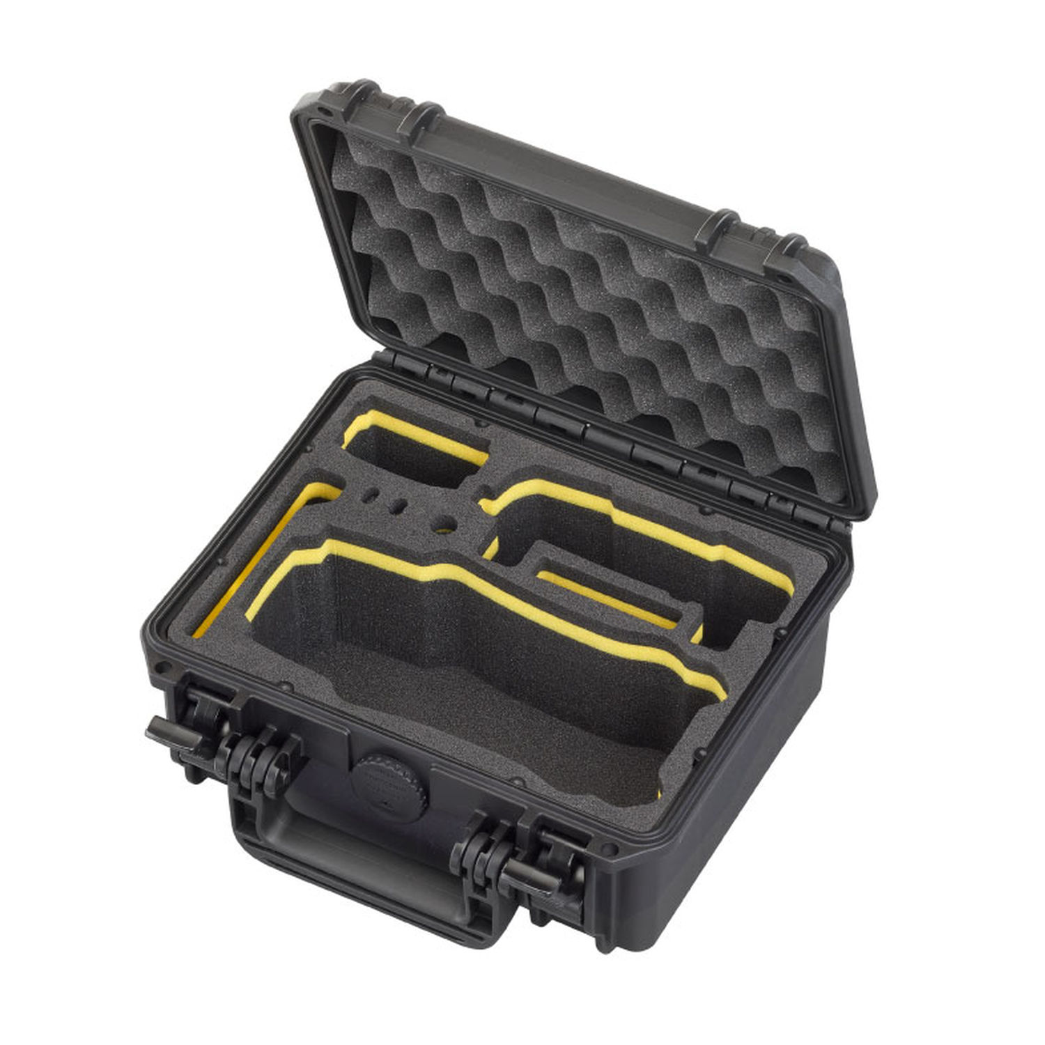 Offenes Outdoor Case mit Inlay für die DJI Mavic pro Drohne in der Farbe schwarz