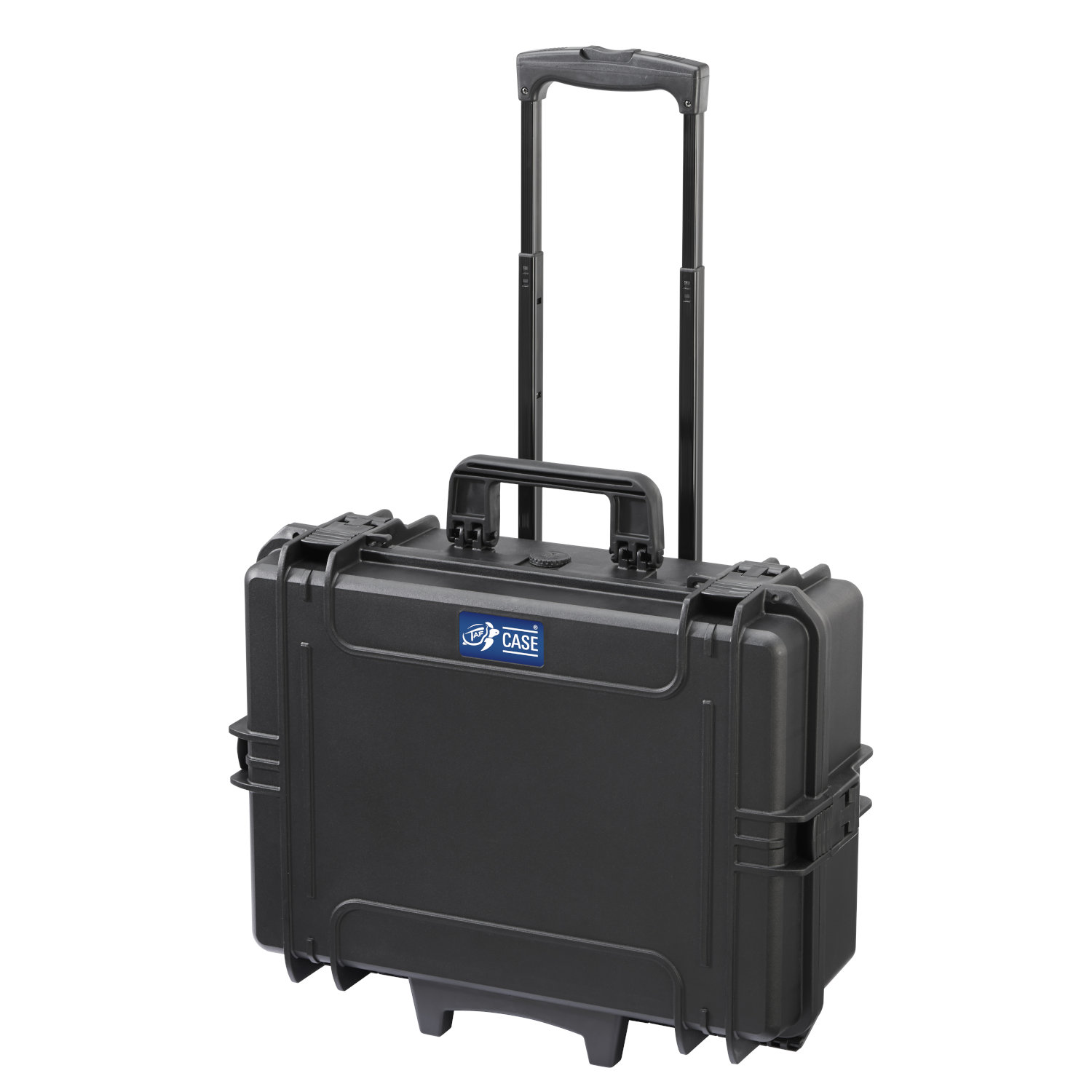 TAF CASE 500 M Robuster Hartschalenkoffer mit ausziehbarem Trolley-Griff